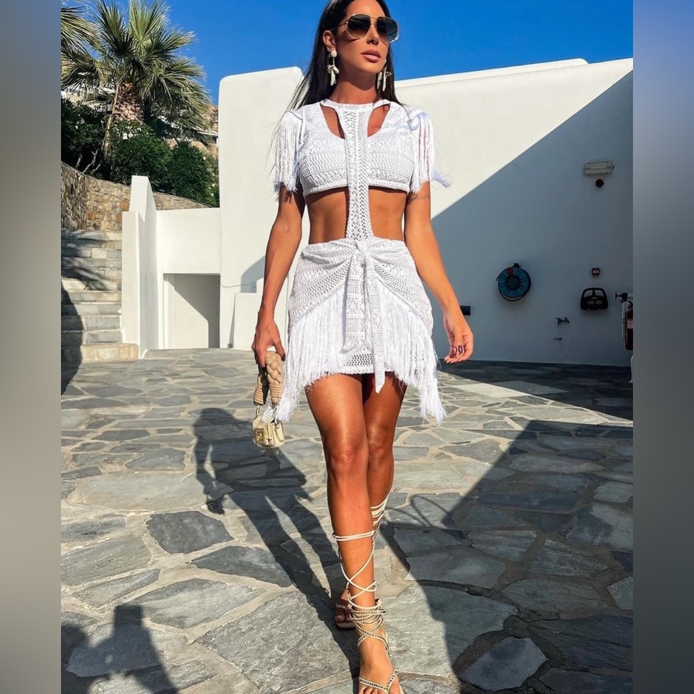 Tassel crochet 2 piece
